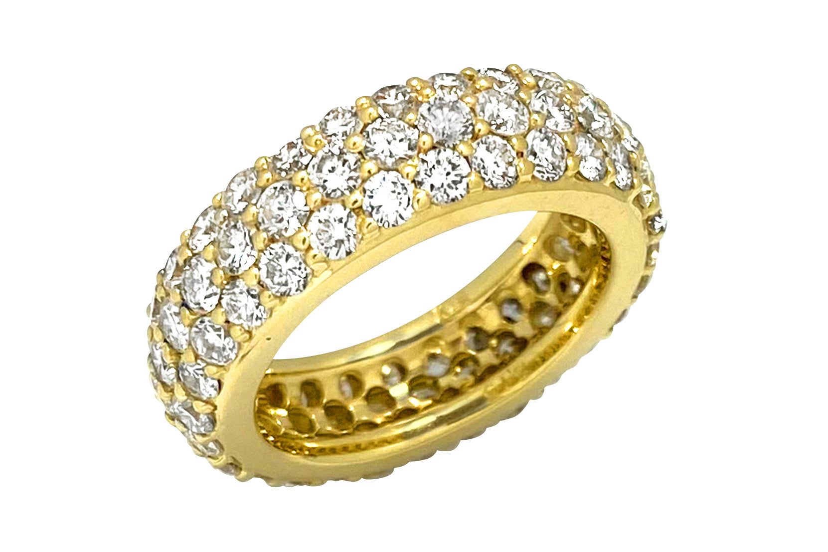 Diamond K18ダイヤモンドエタニティリング (NO.48306) – JEX宝石