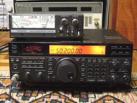IC-736 50MHzの送信のみNG: JF3DRIの気ままな出来事