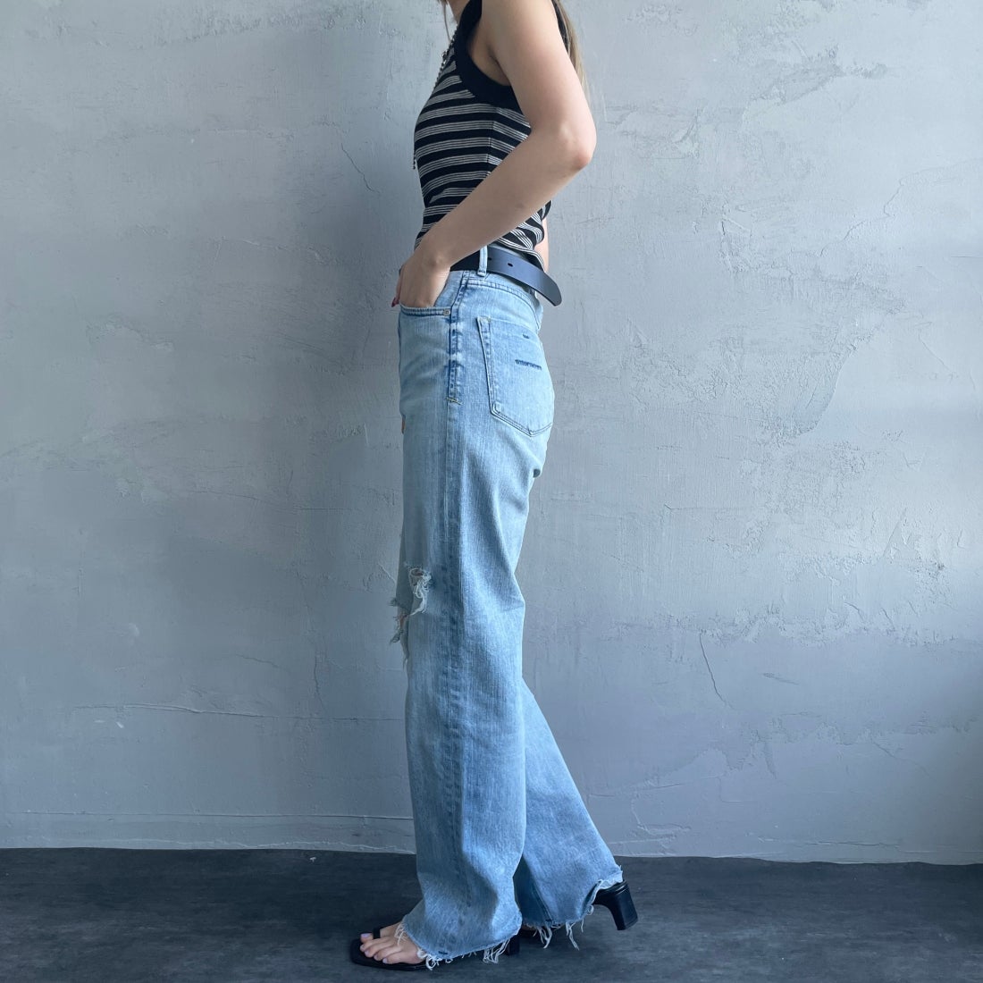 YANUK [ヤヌーク] ボーイズストレート LEA/レア [57121231]｜ジーンズ