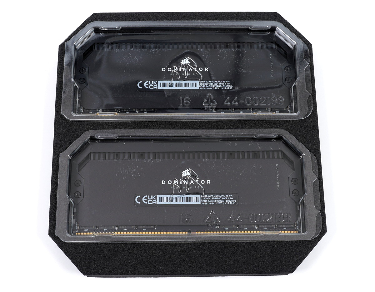 CORSAIR DOMINATOR PLATINUM RGB DDR5」をレビュー。32GBx2=64GBの大