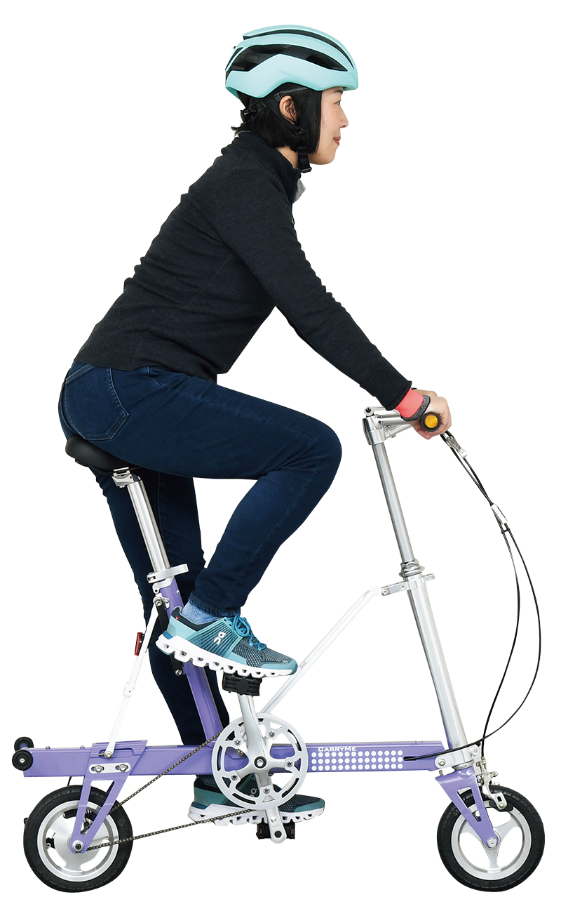 身長別 小径車試乗インプレッション（2021）Pacific cycles CARRYME