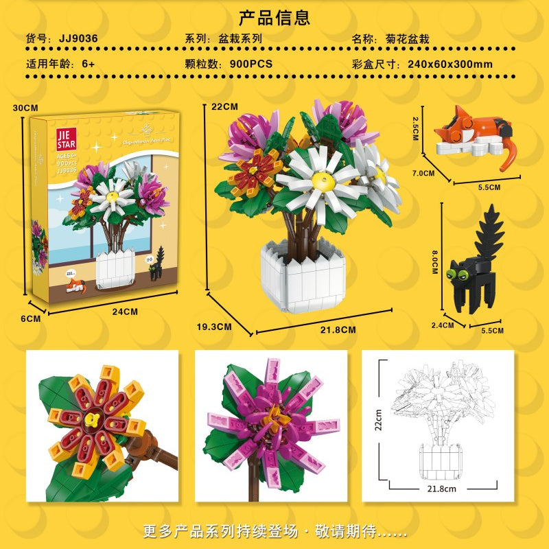 JIESTAR Potted plants series – Joy Bricks