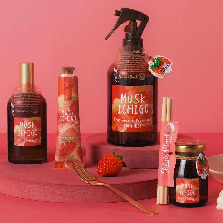 ムスクいちご ヘア＆ボディミスト John's Blend 【ジョンズブレンド