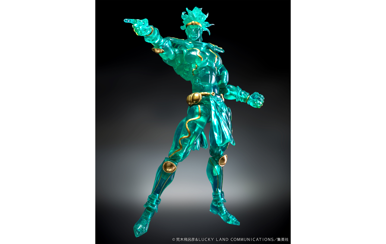 超像可動『ジョジョの奇妙な冒険 第3部』「スタープラチナ Ver.CLEAR