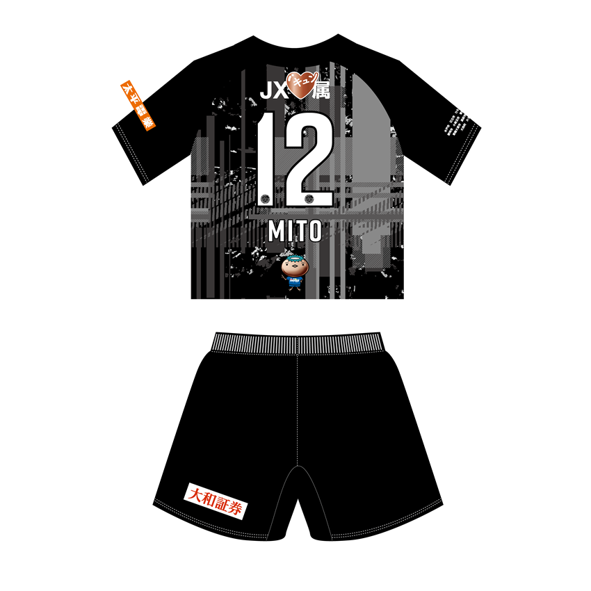 水戸ホーリーホック （100-120cm）2025キッズユニフォーム FP 3rd