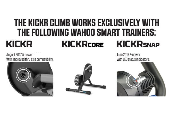 サイクリング用KICKR CLIMBインドアグレードシミュレーター | Wahoo