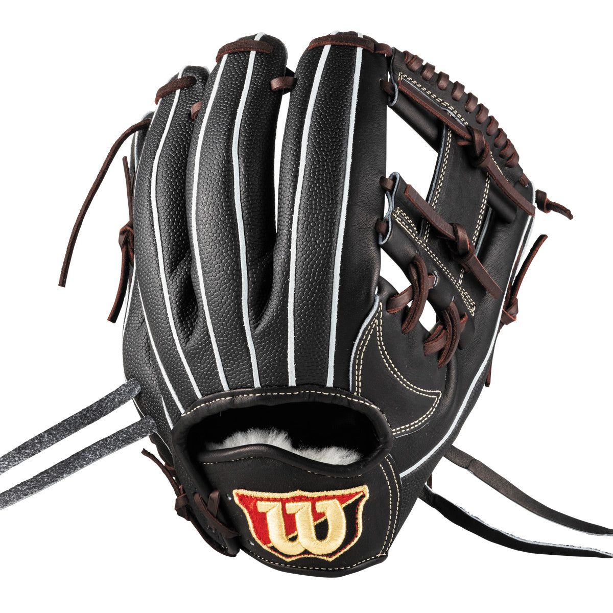 硬式用 Wilson Staff DUAL 内野手用 1723型 - Tオレンジ by Wilson