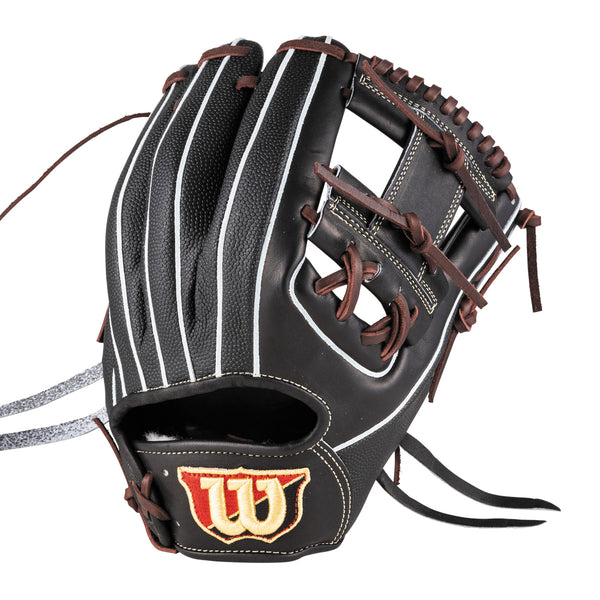 硬式用 Wilson Staff DUAL 内野手用 1975型 - ブラックSS by Wilson