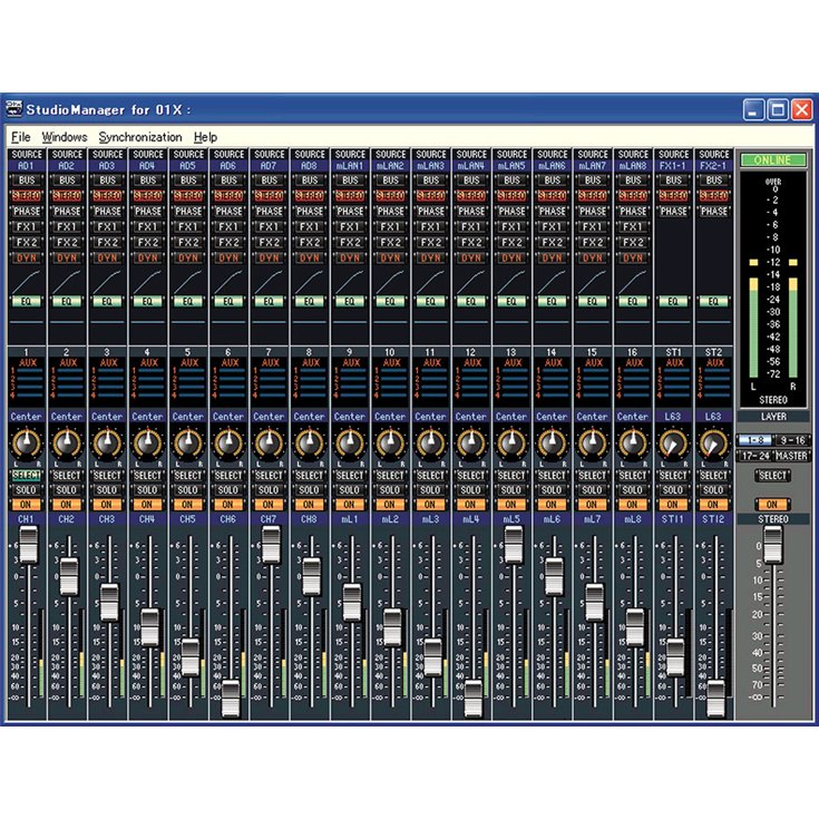 ヤマハ | 01X - AUDIOインターフェース／MIDIインターフェース - 概要