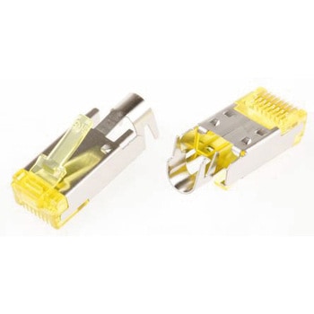 RJ45 モジュラーコネクタ ヒロセ電機 8P8C極 Cat6a ストレート