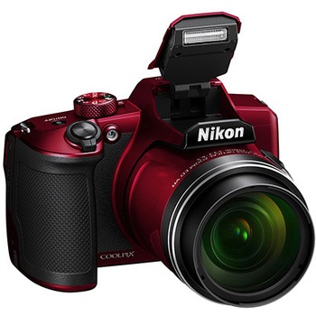 COOLPIX B600 レッド ニコン 広角超遠望 光学60倍 デジタルカメラ B600