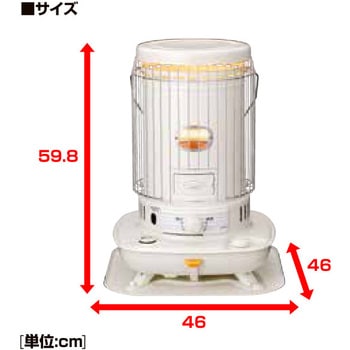 SL-6619(W) 対流型石油ストーブ SLシリーズ 1台 コロナ[冷暖房・換気