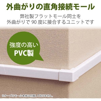 デズミ 壁用モールパーツ エレコム 接合ユニット 【通販モノタロウ】
