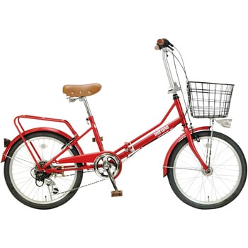 MO-TZ-206HDTC-RD 防災サイクル AERO 20型6段変速・LEDオートライト付