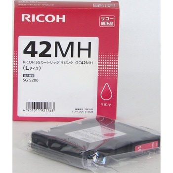 純正インクカートリッジ リコー GC42 RICOH(リコー) リコー純正インク