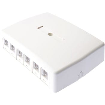 JOQ6H600 6個口ローゼットキット PANDUIT(パンドウイット) 1個