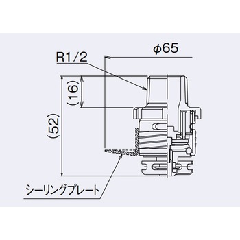 YKQRⅡ98 スプリンクラーヘッド 1 種 YKQR型 耐外力向上ヘッド 1台