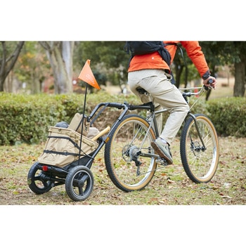 CT-001 OGK技研 CT-001 Camily サイクルトレーラー 黒 1台 OGK技研