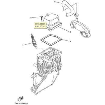 部品 EF900iS/EF9HiS(7CG1， 2004) 010 YAMAHA(ヤマハ) 関連商品・部品