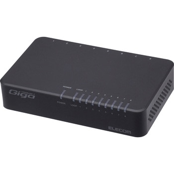 EHC-G08PA2-B スイッチングハブ 1000BASE-T対応 8ポート プラスチック