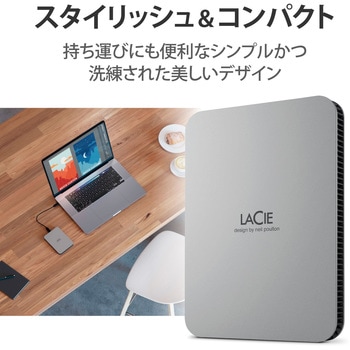 HDD (ハードディスク) ポータブル 外付け LaCie Mobile Drive USB3.2