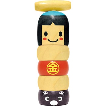 7699 金太郎だるま落し(木製玩具) アーテック[学校教材・教育玩具