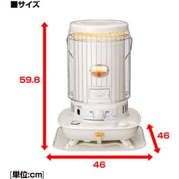 SL-6618(W) 対流型石油ストーブ SLシリーズ 1台 コロナ[冷暖房・換気