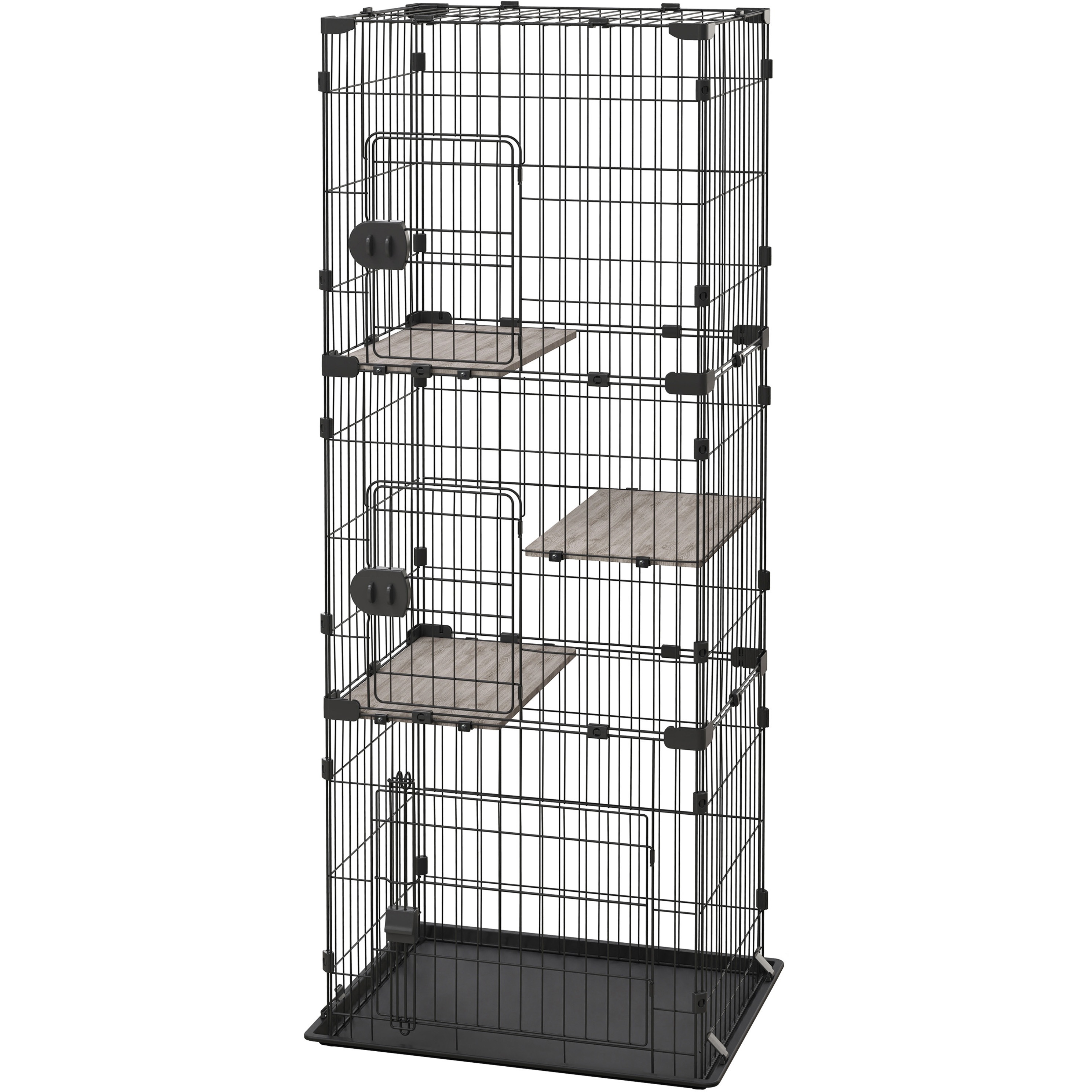 CCC-168 コンパクトキャットケージ3段 アイリスオーヤマ 幅690mm奥行