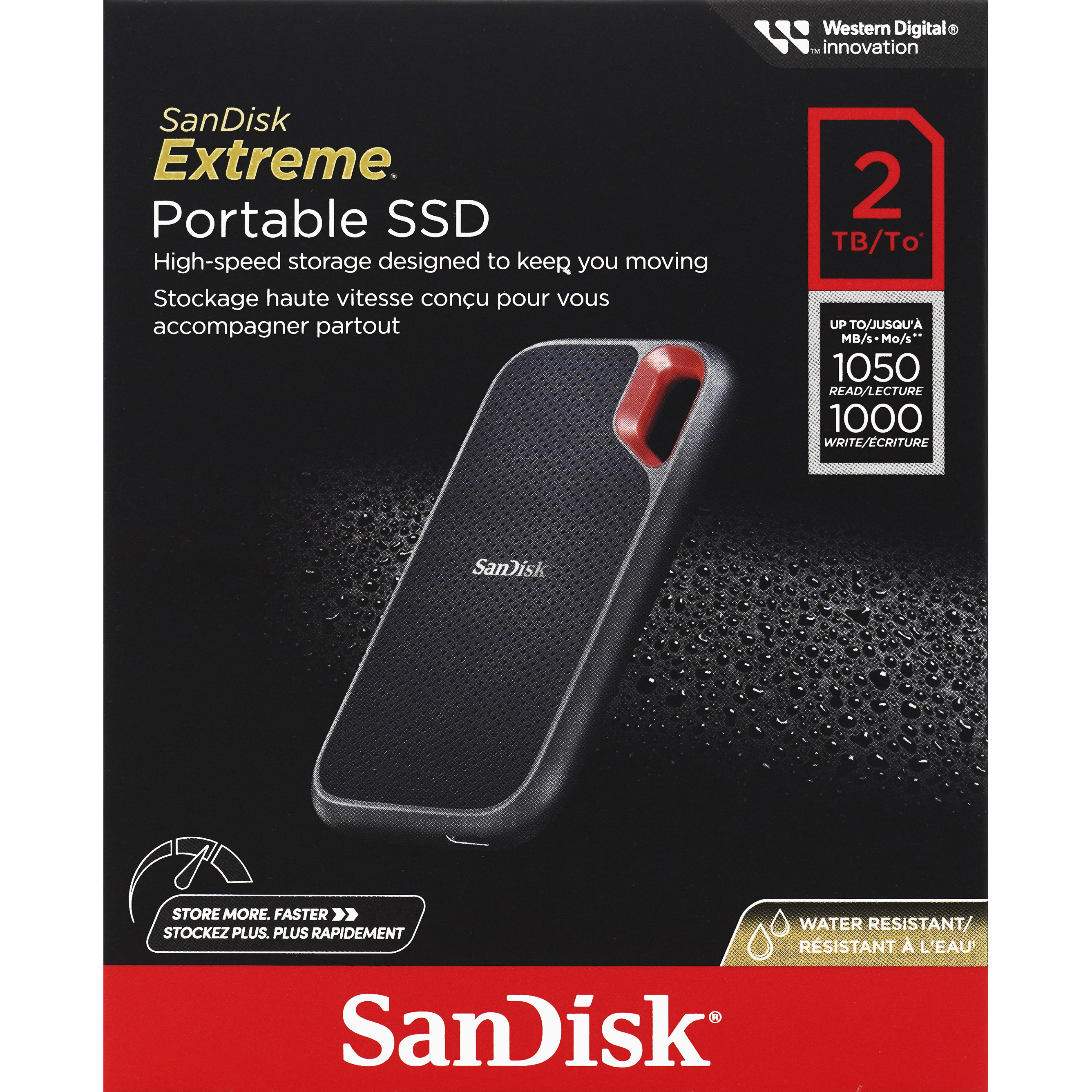 SDSSDE61-2T00-G25 エクストリーム ポータブルSSD SanDisk Extreme