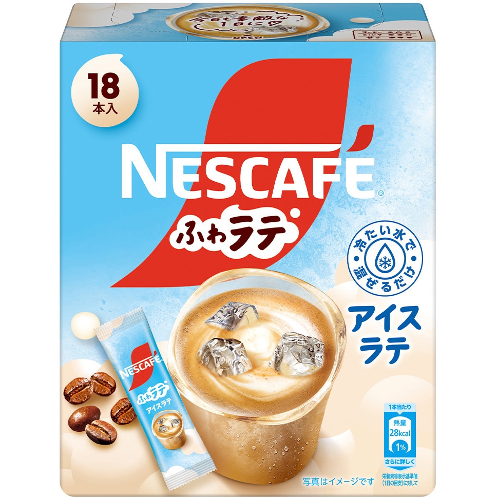 ネスカフェ ふわラテ アイスラテ 1セット(18本×6箱) Nestle(ネスレ