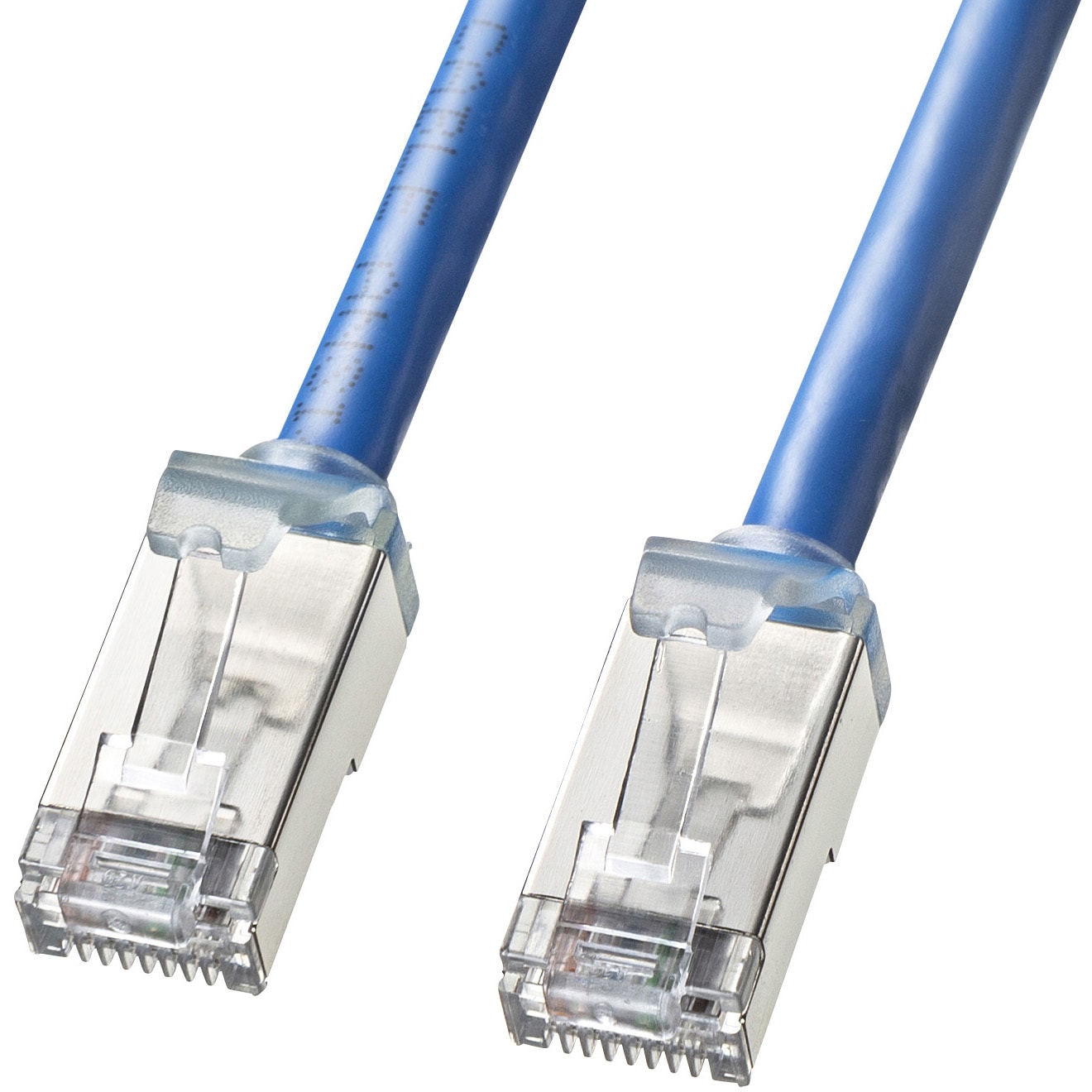 KB-T6ASB-0025BL LANケーブル サンワサプライ カテゴリーCAT6A 0.25m 1