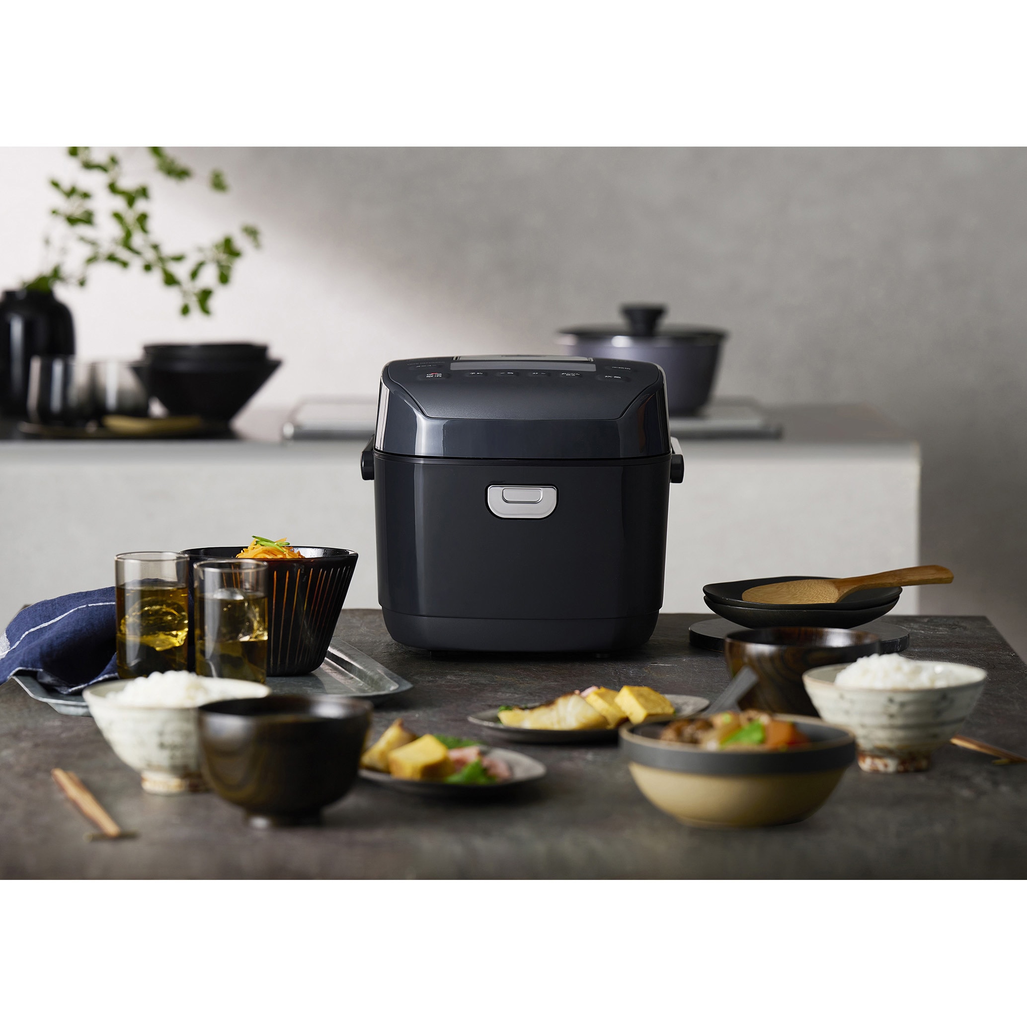 RC-PDA50-B 米屋の旨み 銘柄炊き 圧力IHジャー炊飯器 5.5合 アイリス