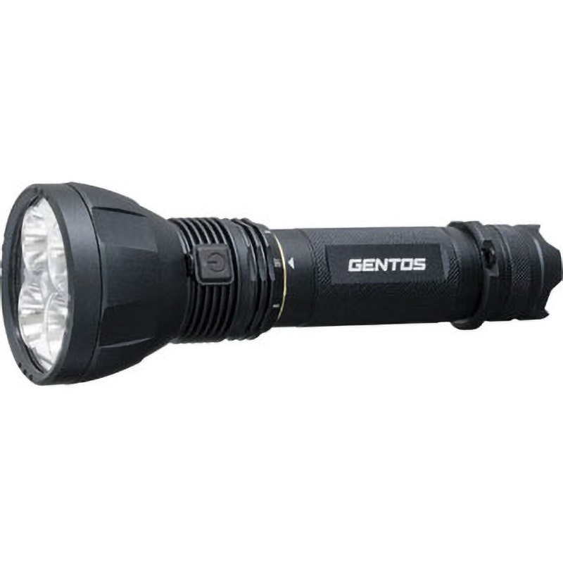 UT-618R GENTOS 充電式高出力LEDライト GENTOS 保護等級IP67 明るさ