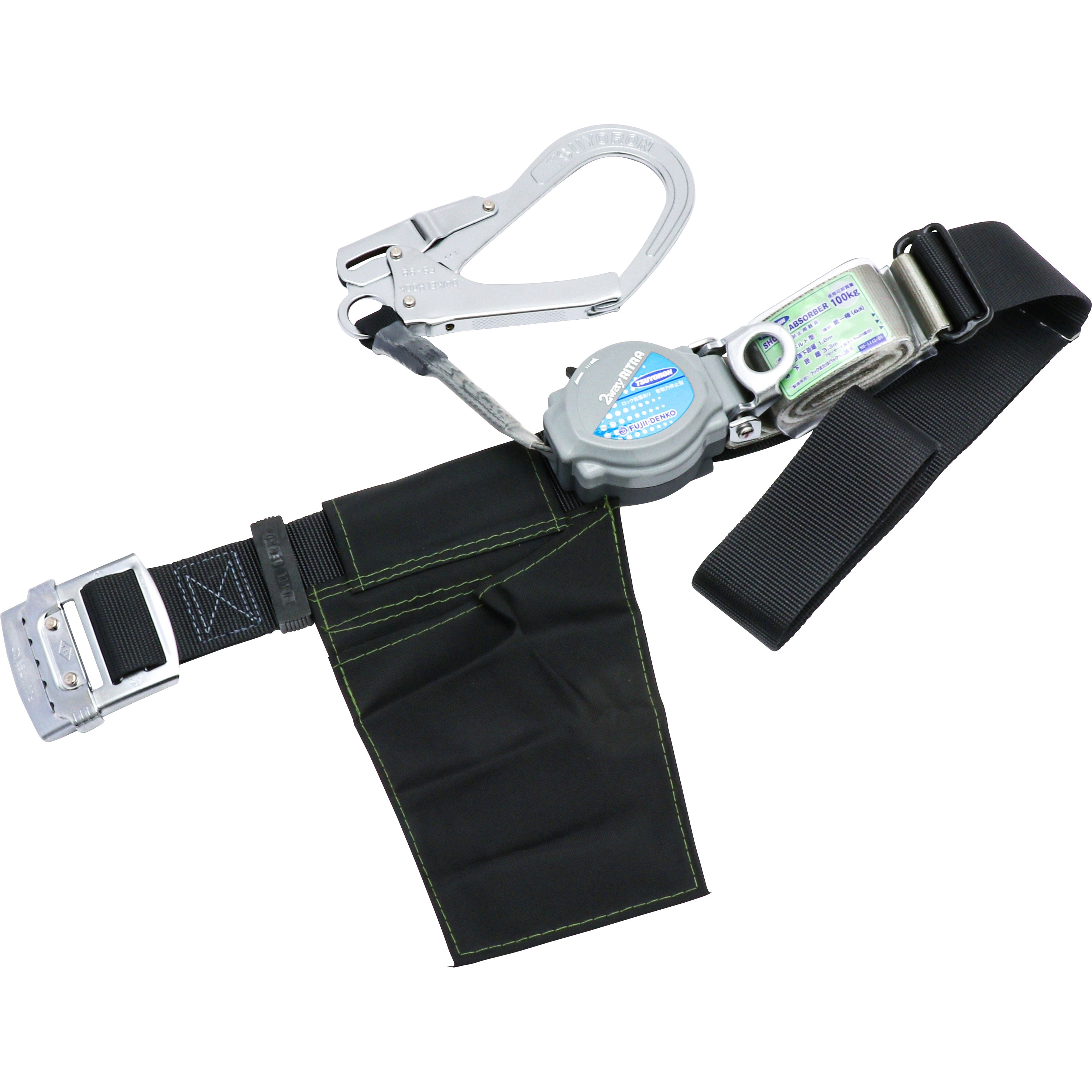 TB-TRN-599-BLK-L-JAN-BP 胴ベルト型墜落制止用器具 2wayリトラ