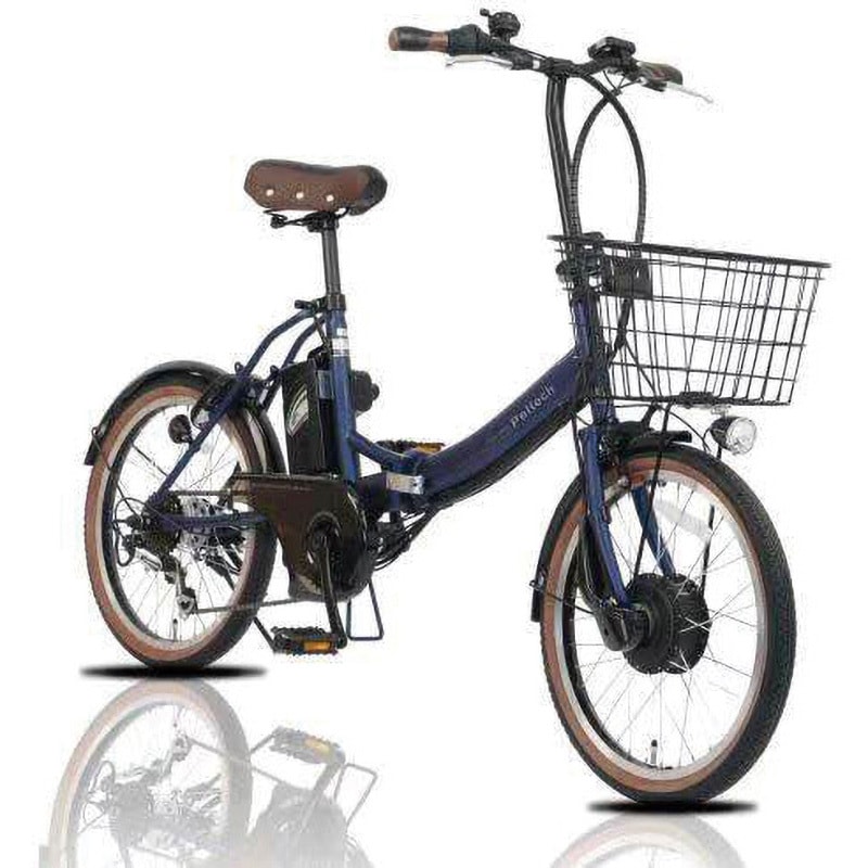 TDN-206-NYB 折り畳み電動アシスト自転車 TDN-206【簡易組立必要