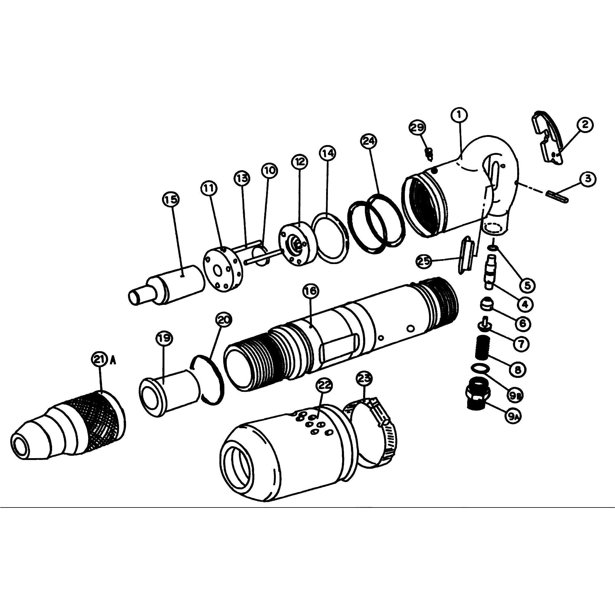 Y10627190 部品 ライトブレーカー G-9 東空販売 シャンクブッシュ(マル