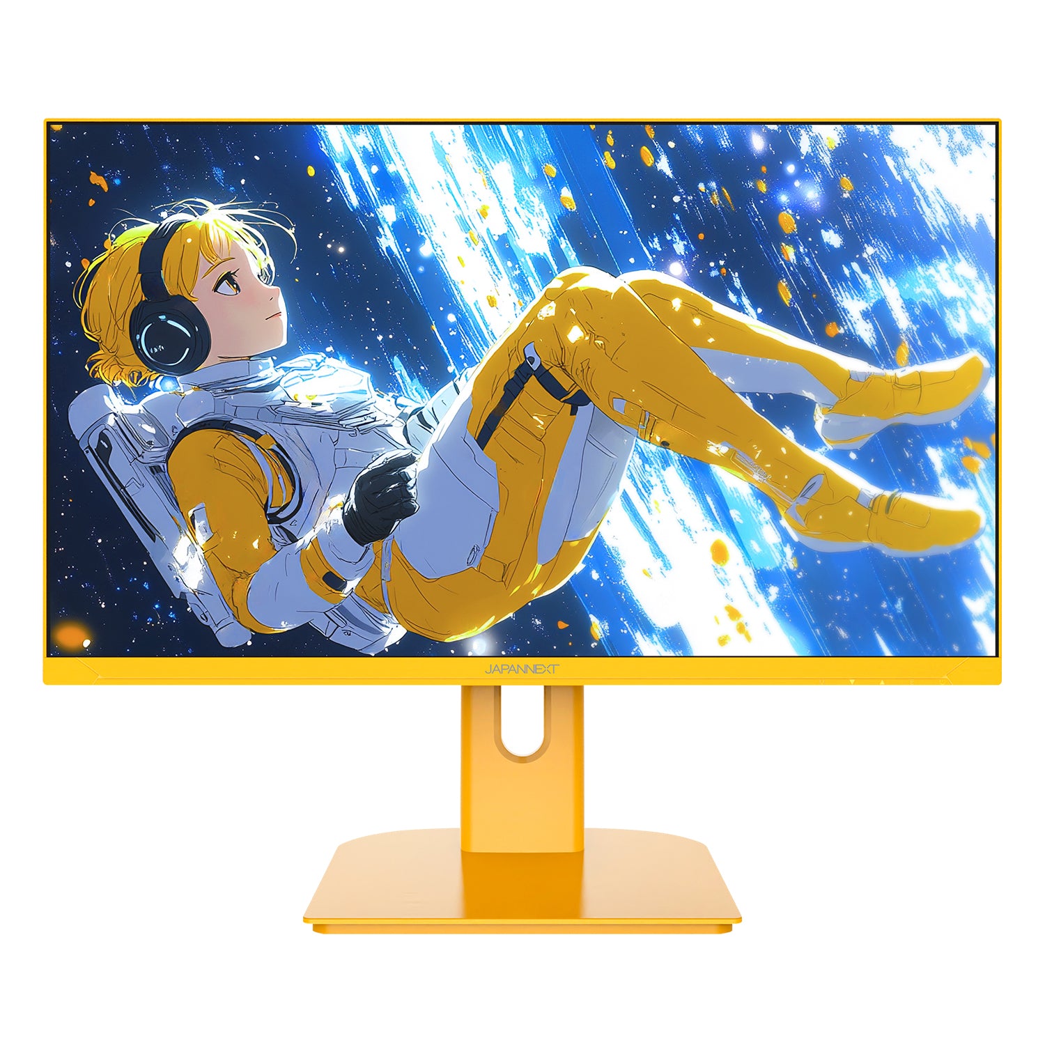 イエローモデル】JAPANNEXT 23.8インチ IPSパネル搭載 120Hz/0.5ms
