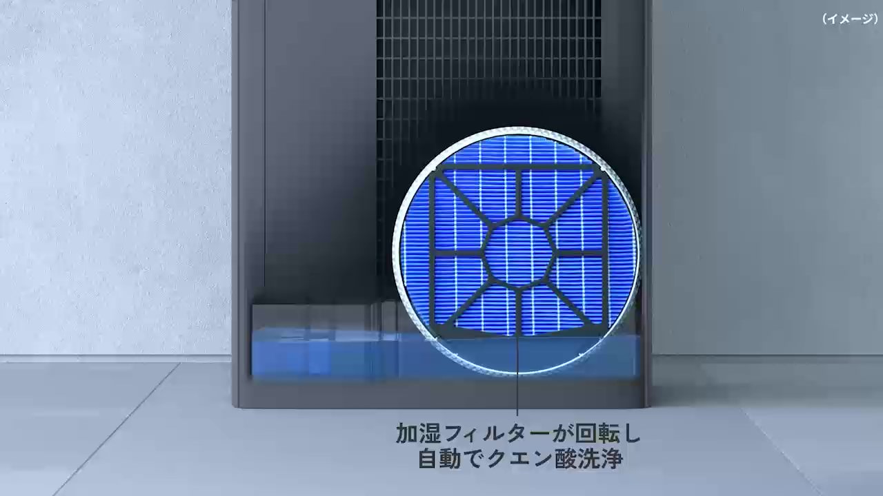 加湿 | KI-TX100 | 空気清浄機：シャープ