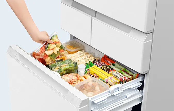 冷凍室 | SJ-MW46M | 冷蔵庫：シャープ