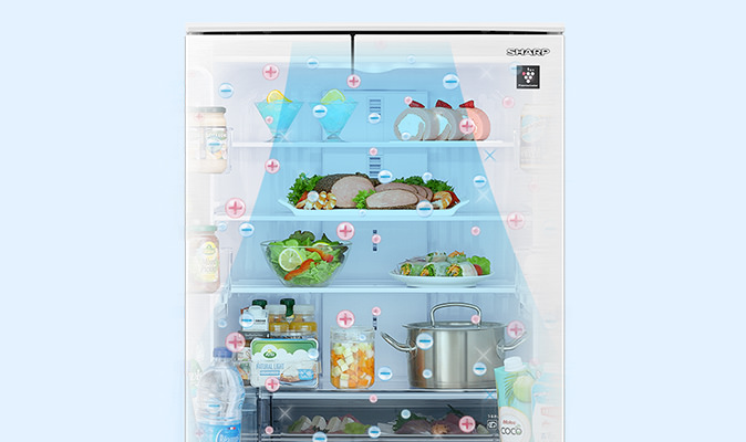 プラズマクラスター | SJ-MF46M | 冷蔵庫：シャープ