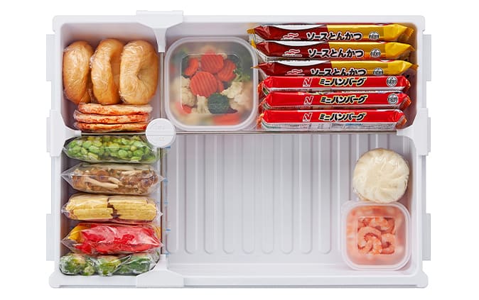 冷凍室 | SJ-GK46J | 冷蔵庫：シャープ