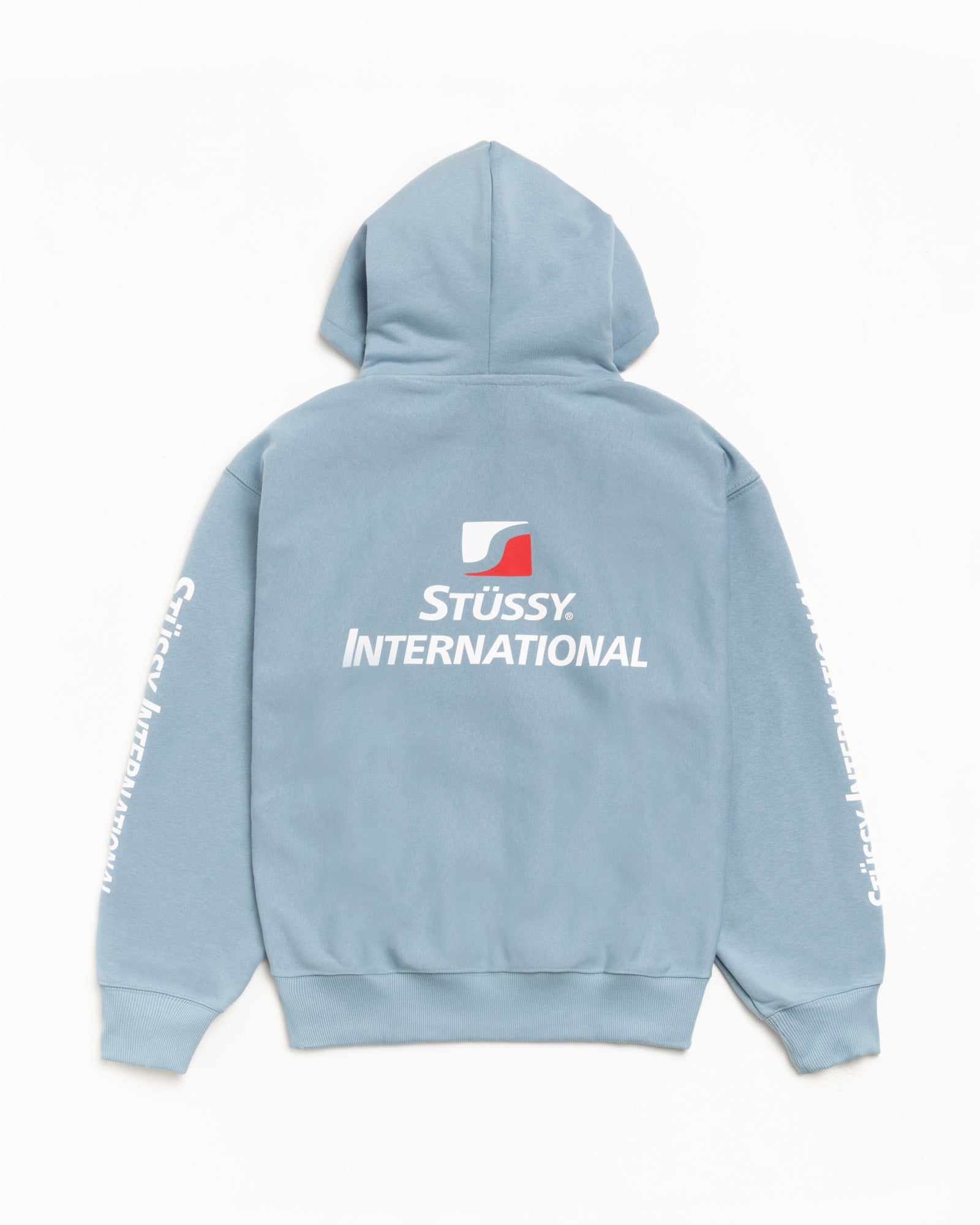 Stüssy International Zip Hoodie – Slate | Sweats | Stüssy Japan