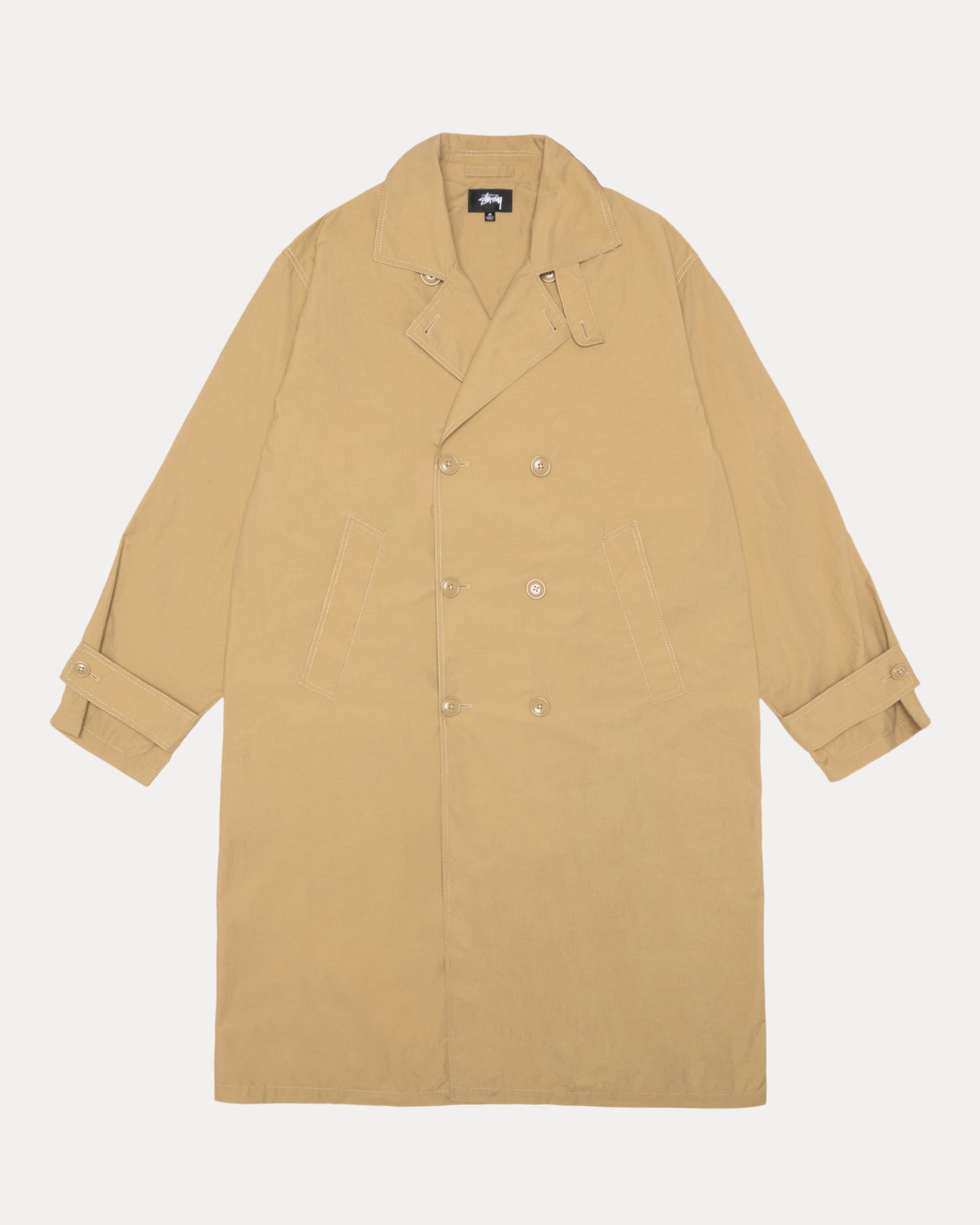Lightweight Surfman Trench – Khaki | Outerwear | Stüssy Japan