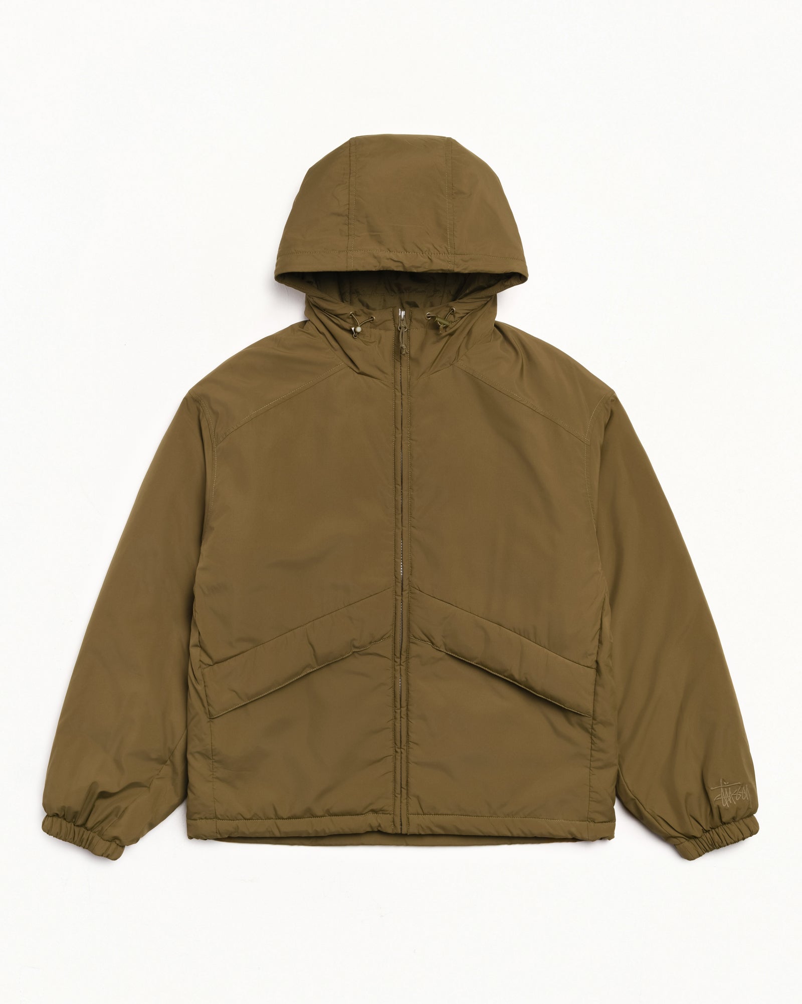 Insulated Hooded Jacket – Olive | Outerwear | Stüssy Japan