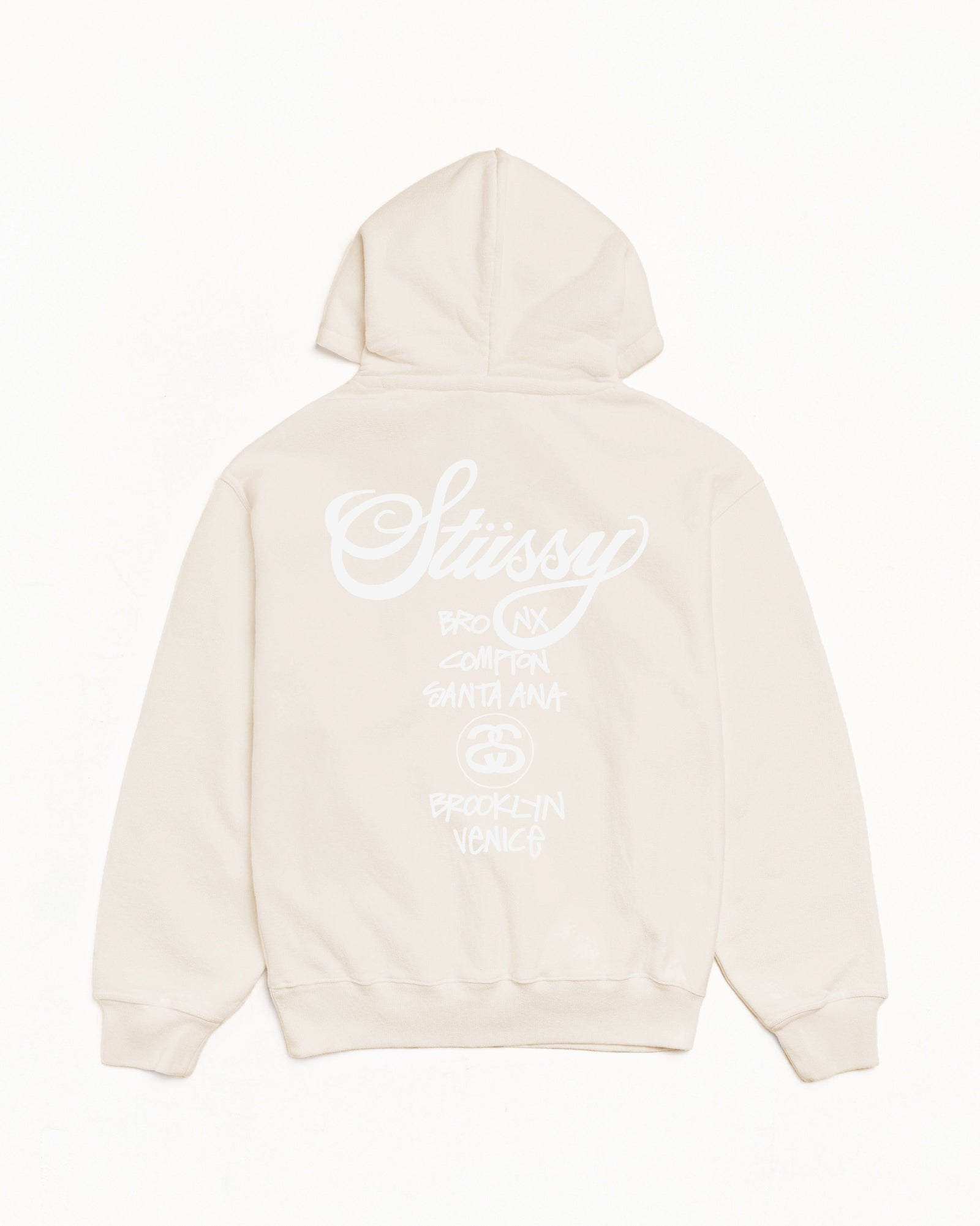 World Tour Hoodie Pigment Dyed – Natural | Sweats | Stüssy Japan