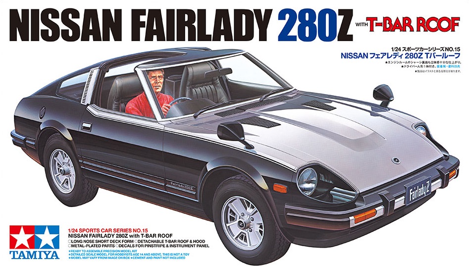 Nissan Fairlady 280Z with T-Bar Roof Tamiya 24015