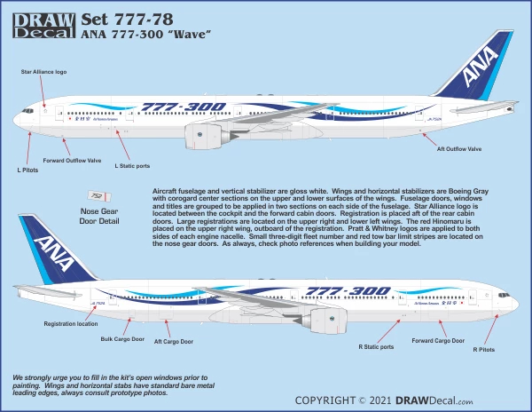Boeing 777-300 - All Nippon Airways (ANA) 