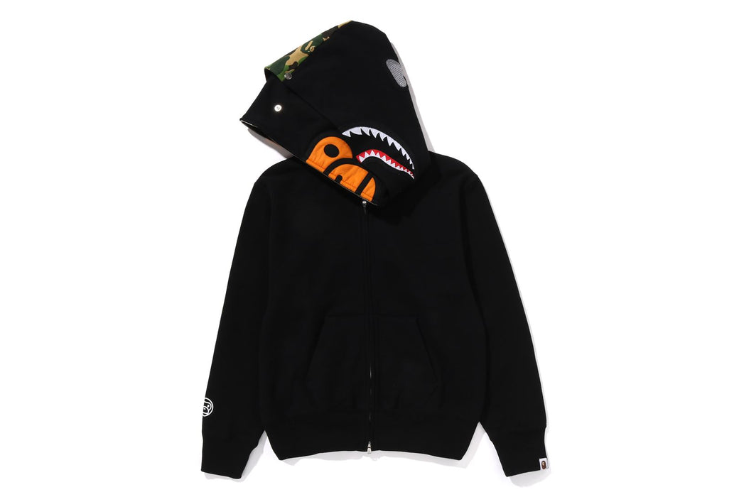 MILO SHARK FULL ZIP DOUBLE HOODIE | bape.com