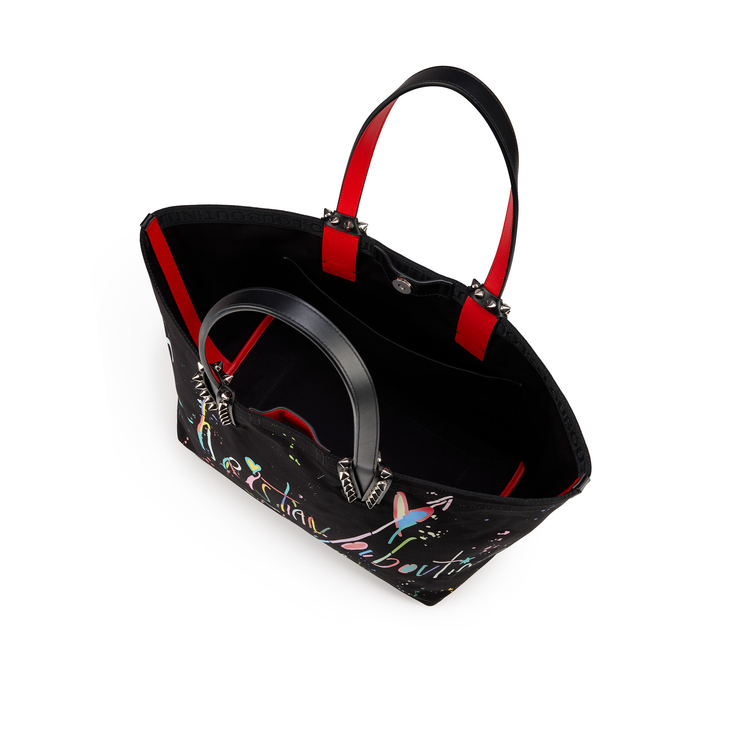 Cabata small - トートバッグ - コットン - ブラック - Christian