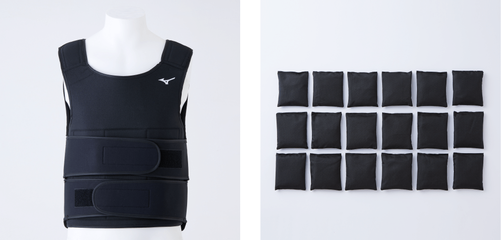 MIZUNO ミズノウエイトジャケットおもり付 C3JWT41900 ミズノウエイト